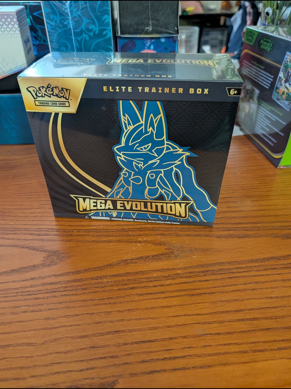 Pokemon Mega Evolution Elite Trainer Box - Black, Blue, Gold